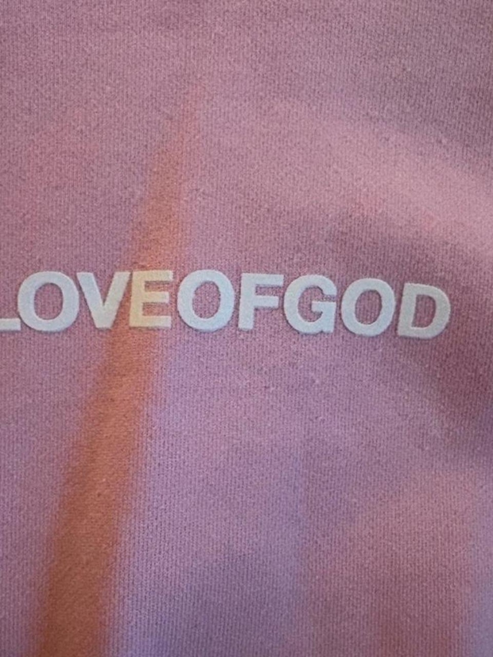 JESUS LOVES YOU ESSENTIAL SWEATSHIRT by TENA LoveOfGod NWT Unisex L - Picture 7 of 10
